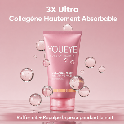 Masque de nuit enveloppant au collagène