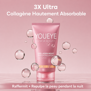 Masque de nuit enveloppant au collagène